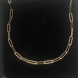 Anthropologie Serefina gold chain neckless